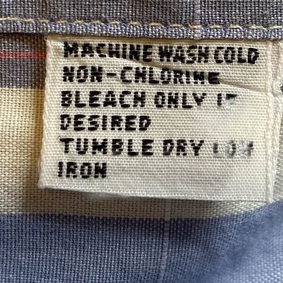 Christen Dior Monsieur Blue & White Striped Button Down Shirt Men’s Size XXL - Picture 5 of 8